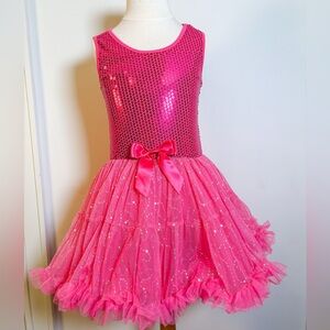 Pink ballet dance costume 💖Child size large, have 12 avail 🌸with surprise gift 💝